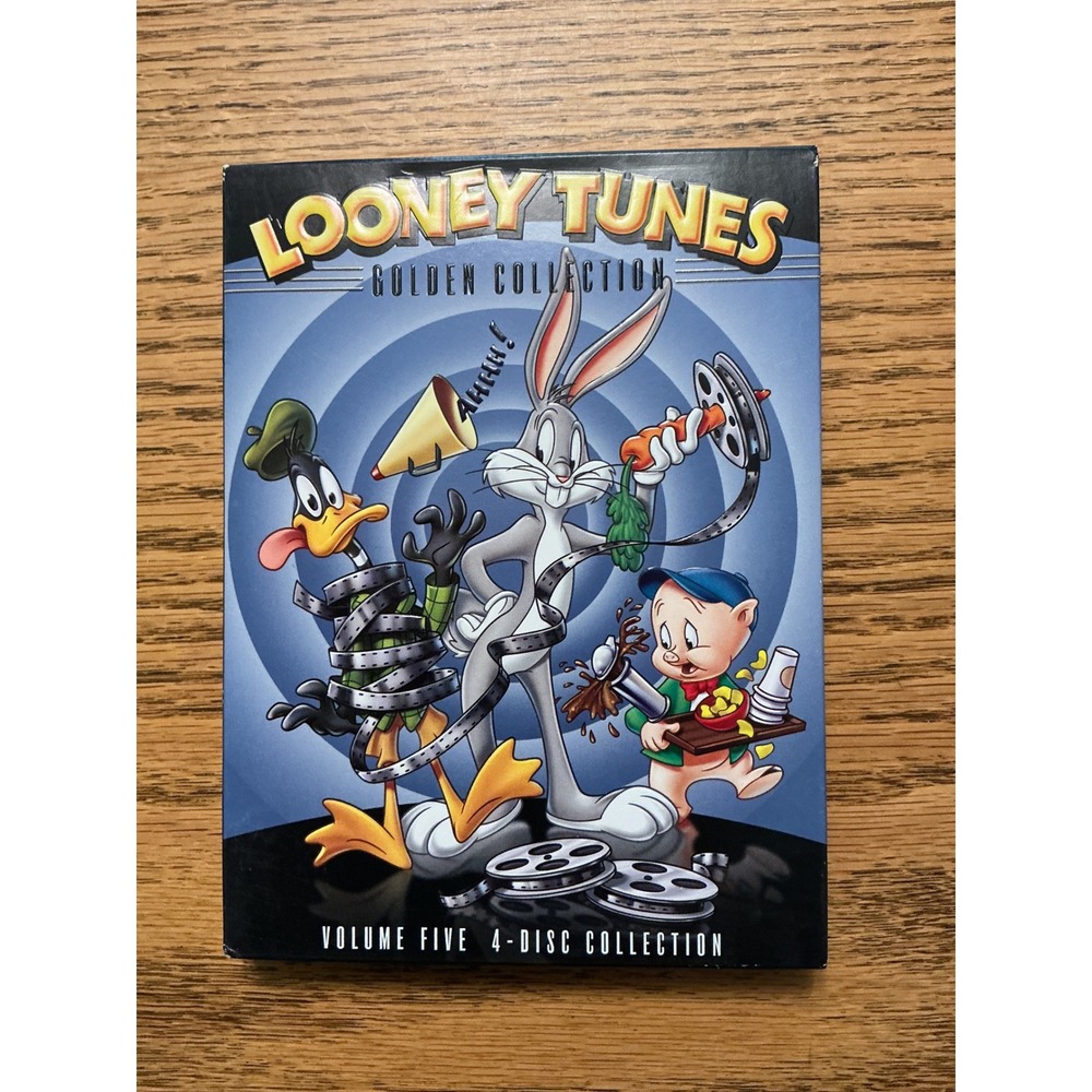 Looney Tunes Golden Collection Volume 5 DVD 4-Disc  60 Cartoons Uncut Remastered